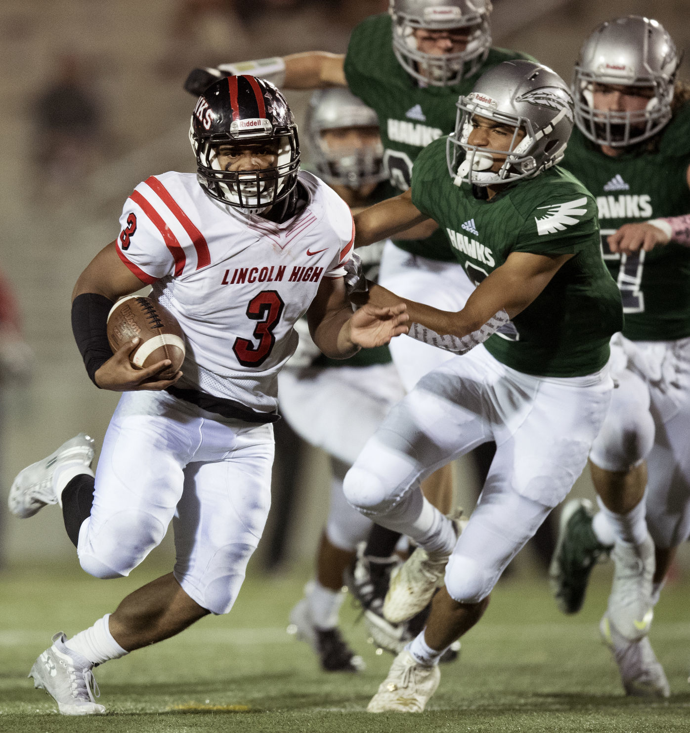 Lincoln Southwest vs. Lincoln High, prep football, 10.18.18